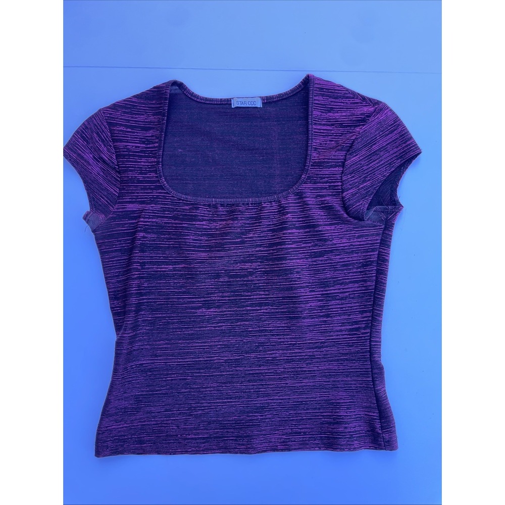 Star CCC woman's Purple Sparkling Shirt